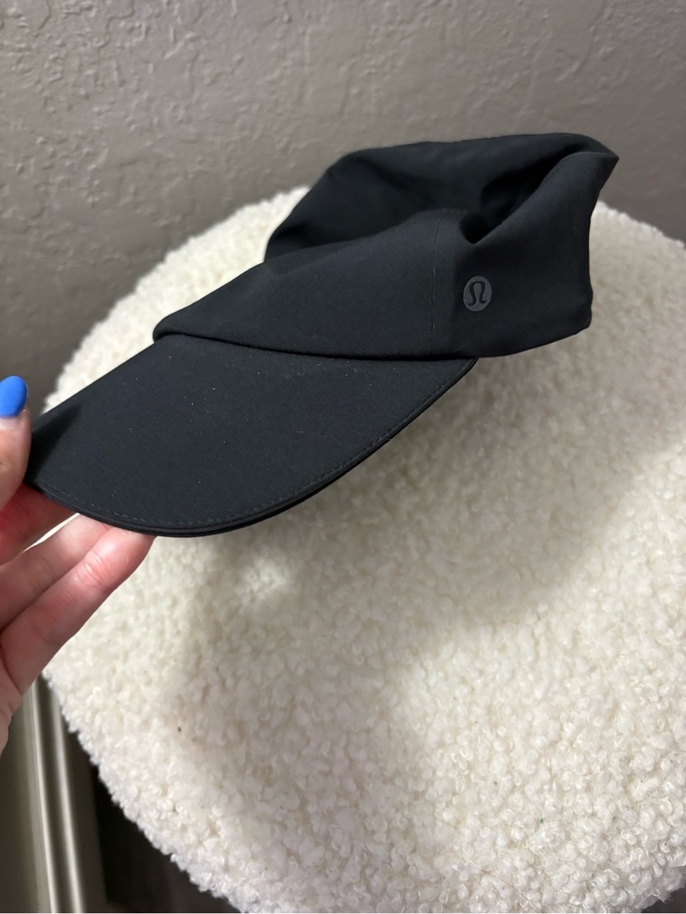 lululemon athletica Black Visor Hat